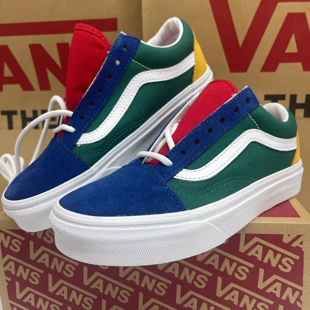 Vans Women's Old Skool (Vans Yacht Club) Blue/Green Sneakers
VN0A38G1R1Q - Picture 12 of 16